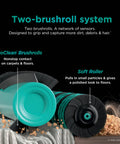 Detect Pro Lift Away ADV Bagless Upright Vacuum DuoClean Detect HEPA Filter dual brushroll system diagram on different floor types