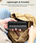 Person holding Astronomy T2 Extension Tube Kit for Cameras and Eyepieces with 5-40mm Spacers, lightweight for portability.