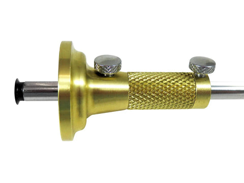 Rock Solid Brass Wheel Marking Cutting Gauge For Woodworking Pros Draw Spot On Lines With Knurled Micro Adjuster And Two Spare Round Cutters For Perfect Fit Projects