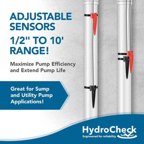 Hi Low Dual Sensor Sump Pump Float Switch With Built In Alarms For Basements And Pools Keeps Flooding At Bay Energy Saving Maintenance Free USA Made Reliability