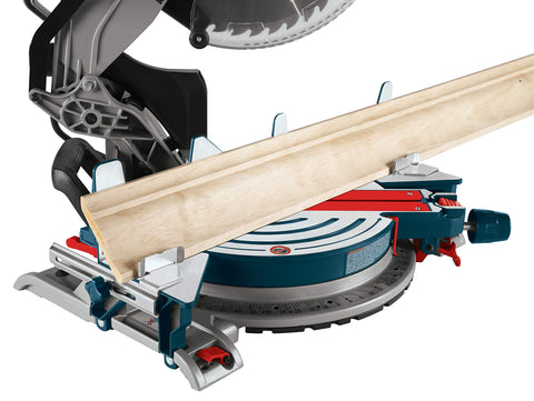 Gonna Hit Those Sweet Crown Angles Flawlessly With This Heavy Duty Cut Assist Kit featuring a miter saw and crown molding.