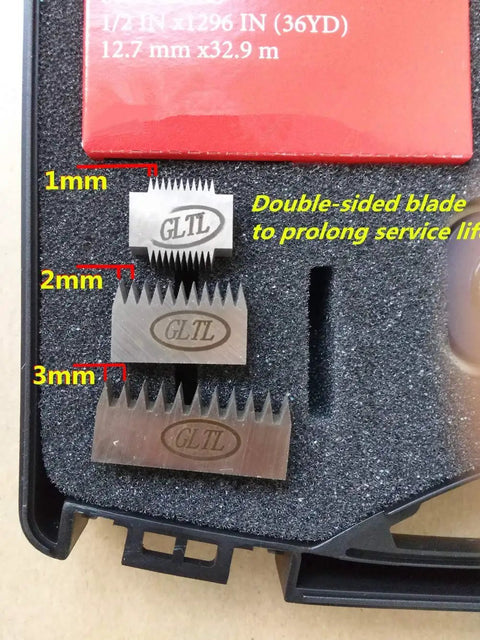 Cross Hatch Adhesion Tester Kit With Rotating 3 Blade Head showing 1mm, 2mm, 3mm blades for paint coating surfaces