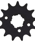 Close-up of front 13 tooth drive sprocket for Drive Sprocket Chain Combo For Yamaha Raptor 350 And 350SE Front 13 Tooth Rear 38 Tooth 520V X Ring 98 Links Beefed Up Performance Upgrade Kit Fits 2004 To 2013 Yamaha Raptor 350 Models