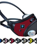 Front view of All Day Reusable Air Filtration Mask With 99.8 Percent Filtration Efficiency, Anti Fogging, 360 Degree Seal, Three Strap Design
