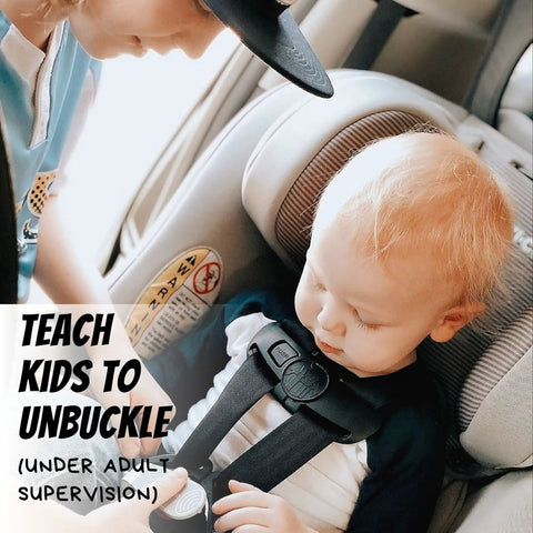 Game Changer One Handed Car Seat Buckle Release Tool And Fast Opener For Arthritis Or Long Nails Saving Thumbs While Working Perfectly On Any Infant Toddler Five Point Harness Gear