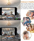 Comparison of flicker-free and flickering lights with 12-Pack Dimmable E12 LED Candelabra Bulbs 40W Equivalent 2700K Warm White