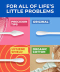 Travel Cotton Swabs 30 Count Blue Purse Pack Cotton Tips For Makeup Application Acne Spot Treatment And Fragrance Oil Dabs