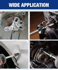 9 Way Slide Hammer Puller Set With 27 Piece Kit Heavy Duty Wheel Bearing Removal Tool used on car parts for auto repair