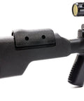 Heavy Hitting.22 Pellet Sniper Airgun With Scope Break Barrel 1,250 FPS, featuring durable polymer stock and grip