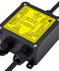 15 Amp 120V Automatic Transfer Switch ATS Inline Relay For Home Backup Power, compact box design with wiring connectors