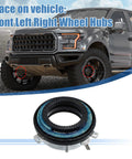 Heavy Duty Pair Of Front Automatic Locking Hub Actuator Assembly For Ford F150 Expedition Mark Lt shown on vehicle placement.