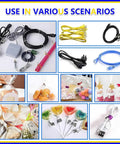 Effortless Electric Semi Automatic Twist Tie Machine With Fast One Second Binding And High Sensitive Sensor For Secure Bag Closure At Blazing 75 Ties Per Minute You Will Love This Pro Gear used for various cables and bag closures.