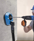 Universal Drill Dust Collection Attachment And Hammer Drill Shroud For Drilling, 70 mm Max Diameter on wall with rubber seal