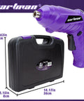 149 Piece Tool Set With Purple Cordless Screwdriver For Home DIY Projects In A Sturdy Household Tool Box Hand Tool Kit