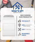OEM Quality Dryer Timer Replacement For Whirlpool Maytag And More Durable DIY Friendly Install OEM Part WPW10185976 infographics