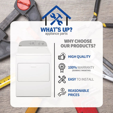 OEM Quality Dryer Timer Replacement For Whirlpool Maytag And More Durable DIY Friendly Install OEM Part WPW10185976 infographics
