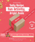 Box for 6 Month Kids Baking Subscription Kit With Pre Measured Ingredients, Step By Step Recipes, Bake Along Videos, And Hands On Learning For A Fun Gift For Boys And Girls.