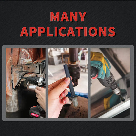 Spot Weld Cutter Kit For Auto Body Repair And Metal Fabrication, A Heavy Duty 14 Piece Set With Seven Drill Bits in various uses