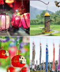 24 Piece Swivel Clip Hanging Hooks With Dual Rotation And Spiral S Shape Design Includes Sturdy Plastic Storage Bin For Zero Fuss Home Organization That Works Like A Charm, hanging lanterns and bird feeder.