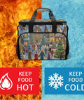 Insulated Picnic Backpack Tote Bag 30L Large Capacity Go To Cooler For Beach Camping And BBQ Keeps Food Fresh And Drinks Cold