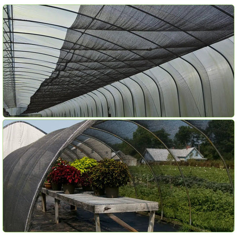 Large Garden Mosquito Netting 39 By 10 Feet Breathable Mesh Shield covering greenhouse structure for plant protection