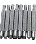 Watch Crown Winder Tool Set 8 Piece 2 To 10mm Manual Winding Repair Kit For Mechanical Watches Pro Grade Aluminum Alloy Construction