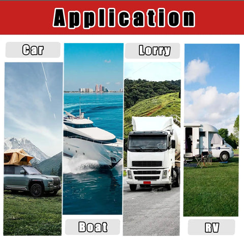 Heavy Duty Two Hundred Fifty Amp Marine Bus Bar With Thick Copper Core Twelve Volt Power Distribution Block application for car, boat, lorry, RV.