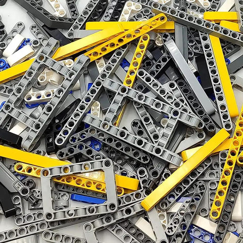 Beam Set With 266 Pieces For STEM Engineering And Car Building Projects Includes Chassis Frames Liftarms Axles And Connectors