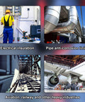 Electrical insulation, pipe lining, and industrial applications for PTFE