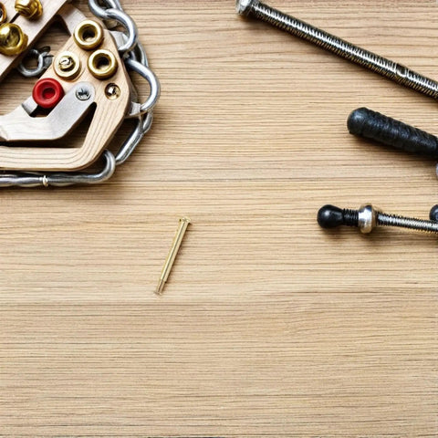 Folding Fan Rivet Nail Nut Replacement Kit 3mm Golden Steel Set For DIY Repair And Craft Projects, Universal Compatibility, Hand Fan Accessories, Paper Fan Repair Parts, Easy Install And Durable Build, gold rivet on wood