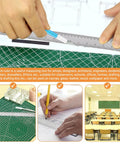 Workhorse Stainless Steel Ruler With Non Slip Cork Back Dual Inches And Centimeters Scale For Home Upgrades Drafting Architecture