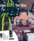 Cordless Drill Driver Kit For Home Projects 12V Lightweight 1.8 Lb With Three Eighths Inch Keyless Chuck Charger And Storage Bag Included Perfect Gift For Diyers And Weekend Warriors.