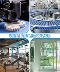 Four Pack Roller Idler Pulleys 6x21x8mm with 606ZZ Bearings for wide applications in manufacturing and home settings