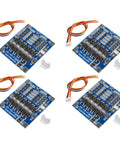 Bad Boy 4S 12.8V LiFePO4 BMS Circuit Board 30A Continuous And 56A Peak with wires for 18650 DIY Battery Packs.