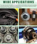 All In One Snap Ring Kit For M4 To M28 External C Clips And E Clips With Pliers And Tweezers 312Pcs in industrial use