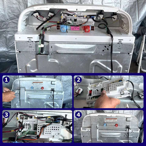 Heavy Duty Washing Machine Control Board Fits Whirlpool And Crosley With No Sweat Installation and smooth daily rinse cycle wiring setup.