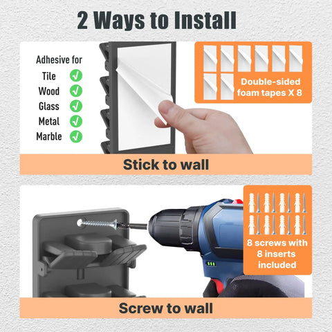 Next Level Wall Mounted Hat Racks For Baseball Caps And Snapbacks Featuring Clutch Spring Clip Grip To Stack Your Stash Securely On Cabinet Doors Or Closets Today In Matte Black
