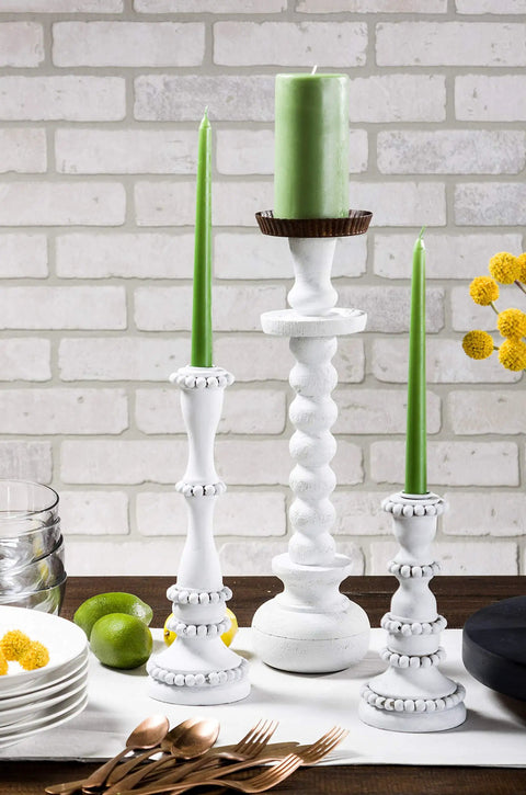 White Milk Paint For Furniture With Brushed Matte Finish Minimal Prep No Primers Needed Easy Clean Up Water Based And Safe Perfect For Decor Projects Upcycling And Giving Old Pieces A Fresh Modern Look Quart on candlesticks