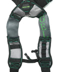 Gel Padding Tool Belt Suspenders With Breathable Gel Shoulder Pad For Electricians, Construction Pros, And Farmers, Trigger Snap Hook Ends