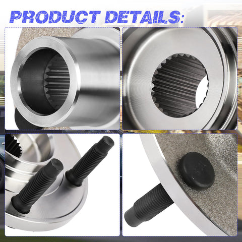 Close-up of Front Wheel Hub Bearing Assembly That Fits Ford Escape Mazda Tribute Mercury Mariner Durable OEM Grade Hub Bearing Kit