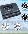 RV Thermostat Replacement 7330F3852 Compatible With Mach 15 Series showing control panel and features