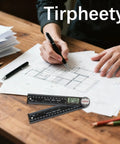 Pro Level Digital Angle Finder Protractor yielding dead on 360 degree measurements used to mark angles on construction plans.