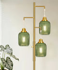 Industrial Dimmable Floor Lamp With Stepless 0 To 100 Brightness, 68 Inch Tall Tree Style Farmhouse Rustic Metal Floor Lamp
