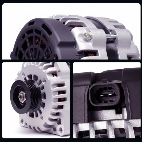 145 Amp 12V Heavy Duty Alternator For Chevy Silverado 1500 2005 2006, GMC Sierra 1500 2005 2007, Cadillac Escalade 2006