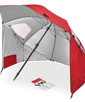 Oversized 9 Foot UPF 50 Plus Umbrella Shelter With Privacy Panels For Sun And Rain Protection The Go To Gear For Beach Camping
