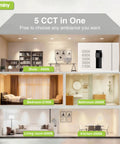 Top Shelf 24 Pack Of 6 Inch Led Recessed Canless Wafer Downlights In Crisp White delivers 5 Adjustable Color Temperatures for versatile home lighting.