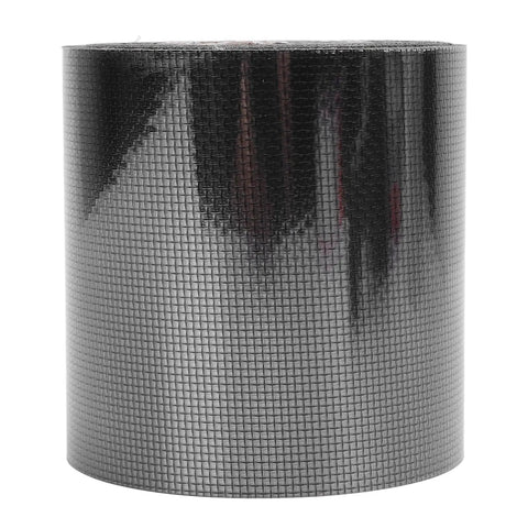 Self Adhesive Window Screen Repair Tape Patch For Windows Doors Tents Pools Fiberglass Mesh Patch Quick Fix No Fuss Strong Adhesive For Easy Budget Friendly Screen Repair 80mm By 9.15m Black roll