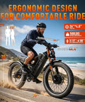 Real Deal Dual Motor Electric Bike 6000W 52 MPH Heavy Duty Adult Ebike 60V 80Ah Removable Battery 300 Mile Long Range Gray on road.