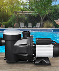 Built Different 2.5 Horsepower Above Ground Pool Pump With 148 Gallons Per Minute Flow And 220V Single Speed Motor for swimming pools.