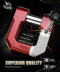 Two Pack Three Quarter Inch D Ring Shackle Aluminum 7075, 68,000 Lb Break Strength, red shackle with CNC cutting and zero error labels.